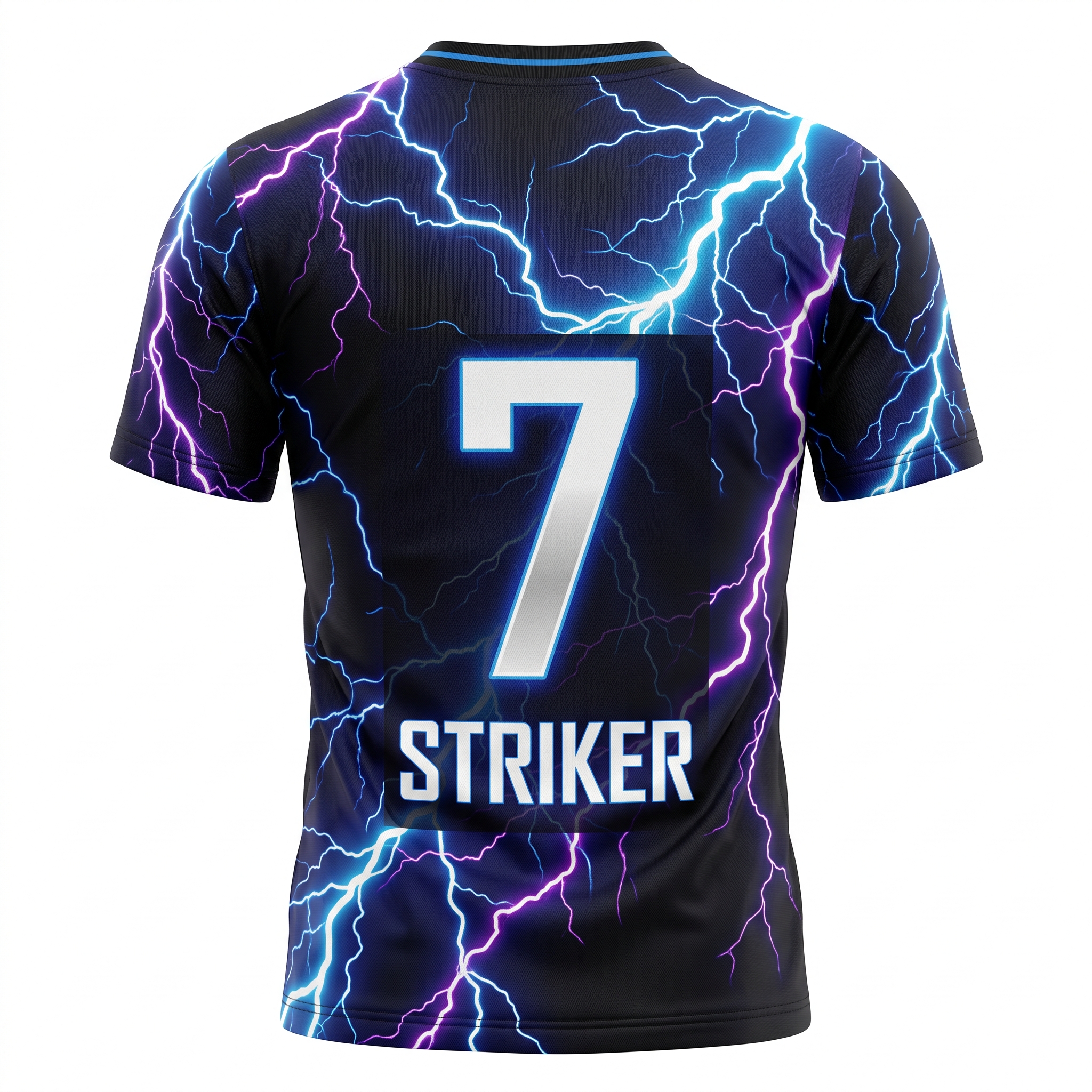Electric Lightning Soccer Kit | Premium Unisex Sublimation Football Jersey & Shorts Set - Image 3