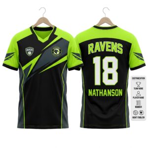 Electric Lime Custom Volleyball Jersey Set front and back premium sublimation volleyball uniform